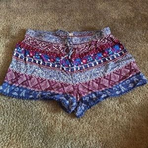 Hollister boho shorts